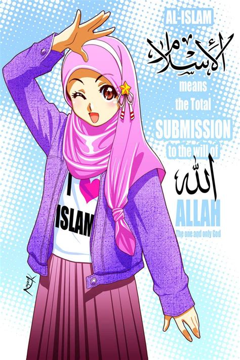 Gambar Wallpaper Kartun Muslimah Gambarbooster