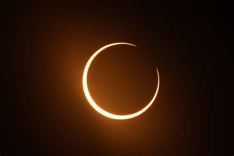 Photos Rare Ring Of Fire Solar Eclipse Pulled Crowds Of Spectators