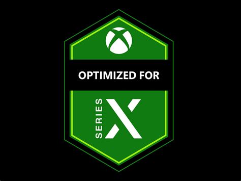 Official Xbox Series X Optimized Video Game Badge Revealed By Microsoft