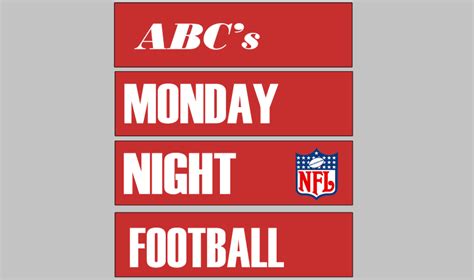 Abc Monday Night Football Logo By Alexb22 On Deviantart