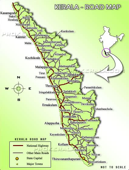 Explore the detailed map of kerala with all districts, cities and places. This Is Kerala: Kerala Maps