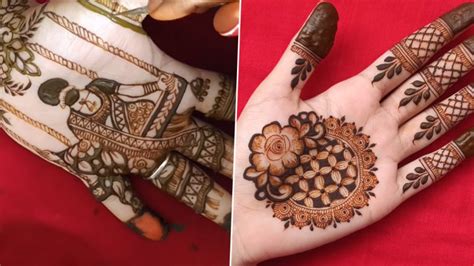 Last Minute Mehndi Designs For Hariyali Teej 2022 Elegant Indian Henna