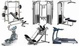 Pictures of Exercise Program Using Gym Equipment