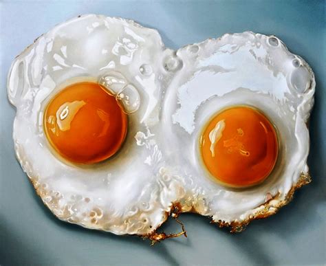Hyper Realistic Food Painting By Tjalf Sparnaay ~ Ideas Art And