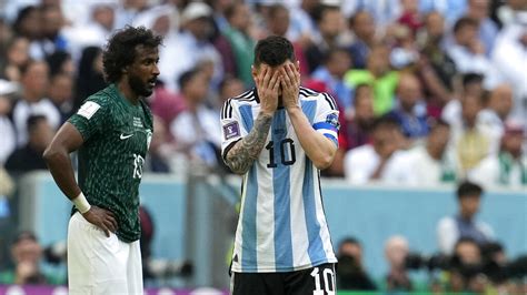 Messi And Argentina Lose To Saudi Arabia In One Of The Biggest World Cup Upsets Ever Npr