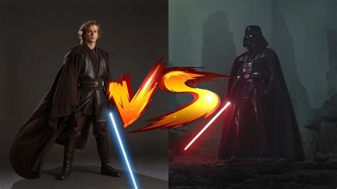 Anakin Skywalker Vs Darth Vader