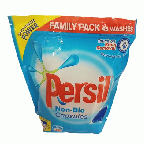 Persil Non Bio 45 Capsules Approved Food