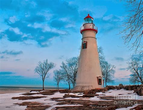 winter at marblehead by nick zelinsky jr lighthouse pictures marblehead marblehead lighthouse