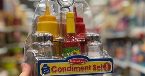 Melissa And Doug Condiment Play Set Only 1138 At Target