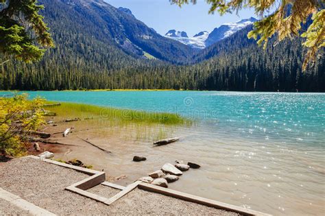 Lower Joffre Lake Joffre Lake Provincial Park Bc Canada Stock Photo