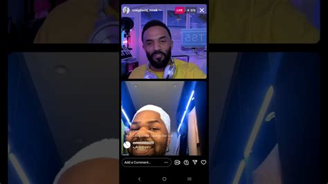 Craig David Live On Instagram With Mnek Promoting Their New Single