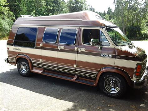 89 Dodge Camper Van By Van Amera Outside Nanaimo Parksville Qualicum Beach
