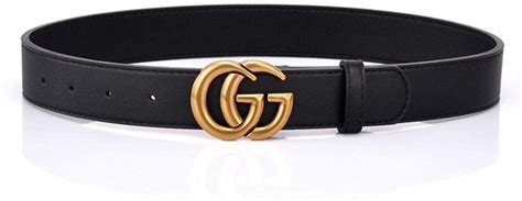 Gg Gucci Belt Replica Fake Faux Belts For Women Gold Buckle Leather