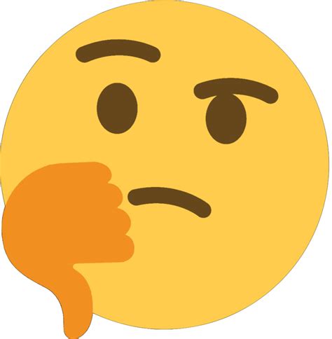 Thinking Emoji Transparent Png Discord Thinking Emoji Vrogue Co