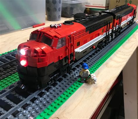 F7a And F7b Lego Trains Lego Train Tracks Lego City Sets