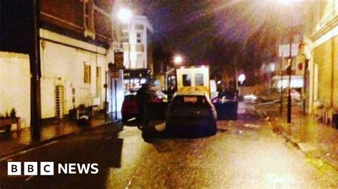 Attempted Murder Arrests After Car Driven At Brixton Police Bbc News