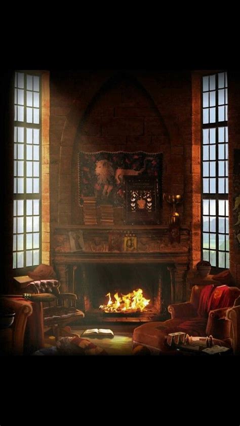 Gryfinndor Common Room Inspiration Harry Potter Aesthetic Gryffindor