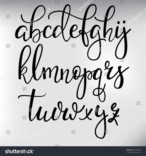 Handwritten Brush Style Modern Calligraphy Cursive Font With Flourishes