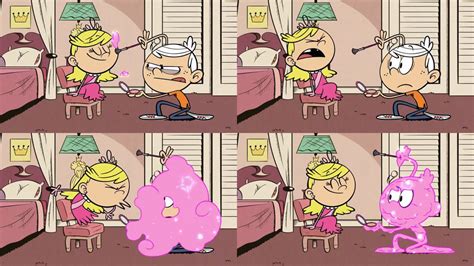 Loud House Lola Sneeze And Glitter On Lincoln By Dlee1293847 On