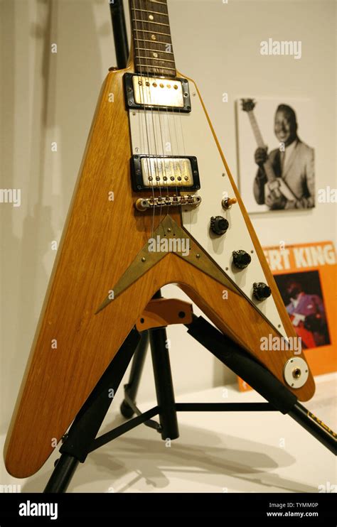 The 1958 Flying V Gibson Guitar Used By Blues Great Albert King Is