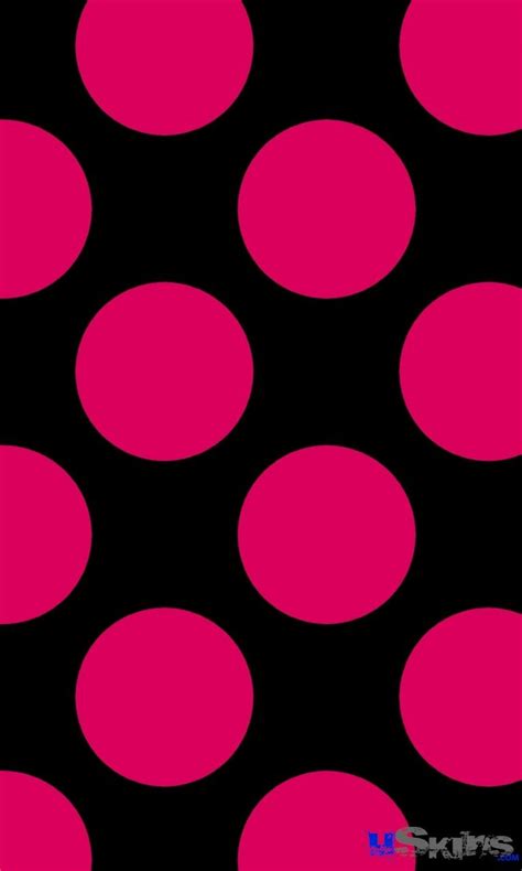 Black And Pink Polka Dot Backgrounds Free Wallpaper Download Polka