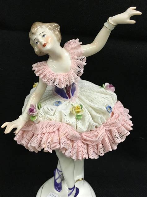 Sold Price Dresden Ballerina Figurine August 4 0117 1000 Am Edt