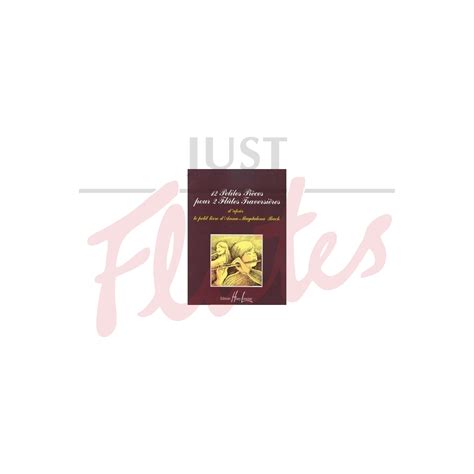 12 Little Pieces from Notebook for Anna Magdalena Bach - J.S. Bach