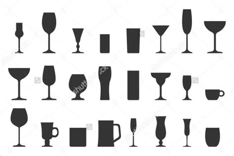 Free 11 Glass Vector Psd Designs In Vector Eps