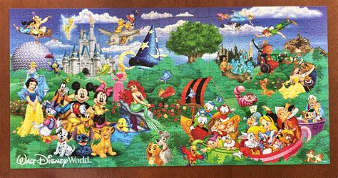 Just Finished This Beautiful Disney 500 Pieces Puzzle Disney