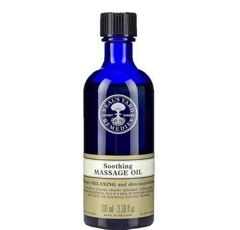 Neals Yard Remedies Soothing Massage Oil Ingredients Explained