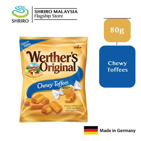 Werthers Original Chewy Toffees Bag 80g Shopee Malaysia