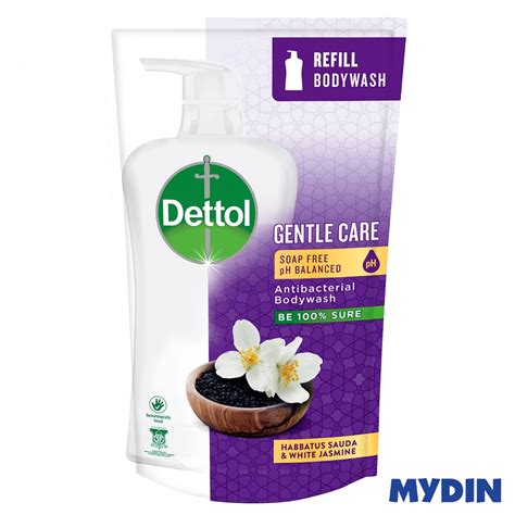 Dettol Shower Gel 850g Refill Gentle Care Shopee Malaysia