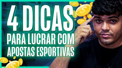 4 DICAS FÁCEIS DE COMO LUCRAR APOSTAS ESPORTIVAS YouTube