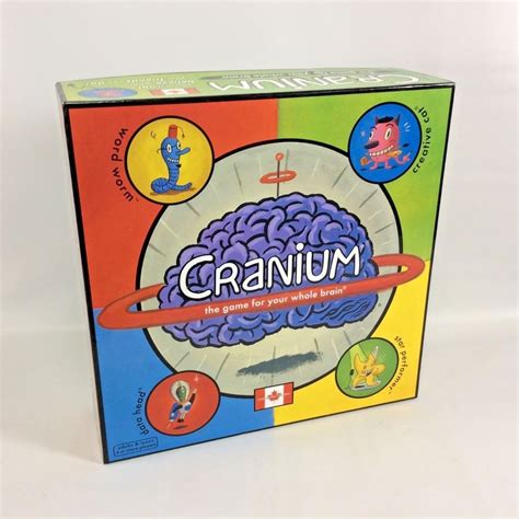 Cranium The Game For Your Whole Brain Board Game Pre Owned Complete Set