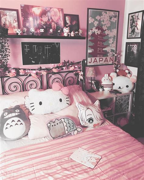 Anime Bedroom Ideas Pink Jaleada Mapanfu