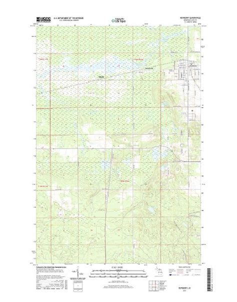 Mytopo Newberry Michigan Usgs Quad Topo Map