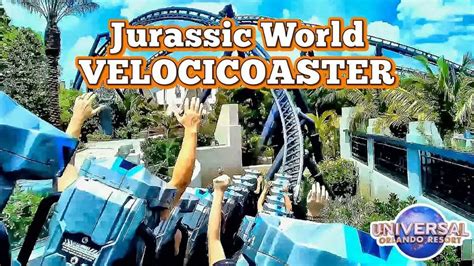 The Jurassic World Velocicoaster Universals Islands Of Adventure Endless Summer Florida