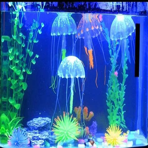 Buy Glowing Artificial Vivid Jellyfish Robo Fish