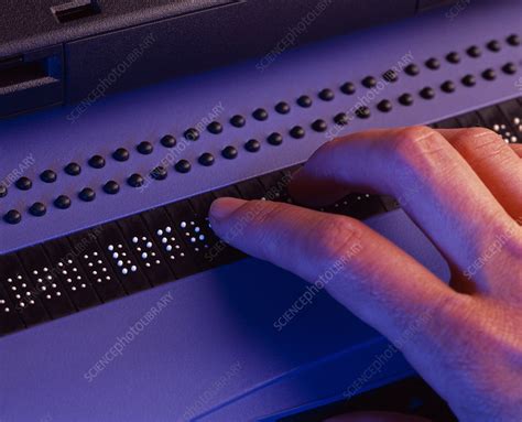 Electronic Braille System Stock Image M3610091 Science Photo Library