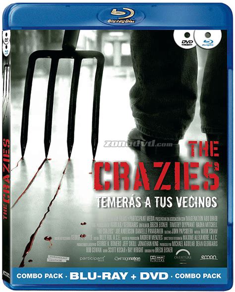 Carátula De The Crazies Combo Blu Ray Dvd Blu Ray