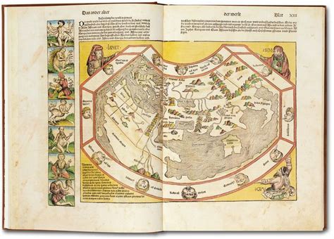 Hartmann Schedel Chronicle Of The World 1493 Mapa Historico