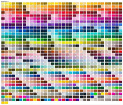 Free Pantone Color Chart Bopqegh