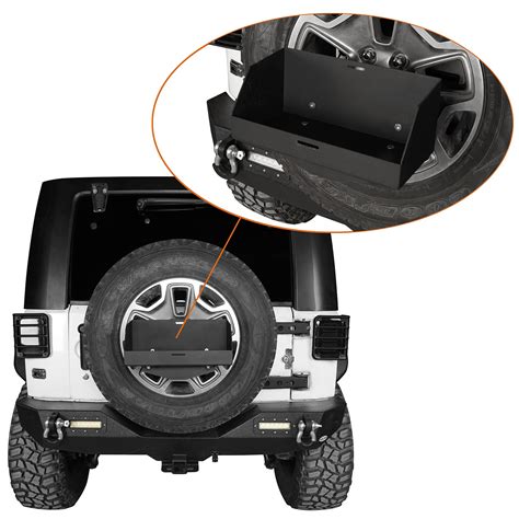 Buy U Box For Jeep Spare Tire Jerry Can Holder W Tall Tray Compatible