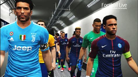 #pes2017 this looks amazing ! Paris Saint-Germain vs Juventus | Neymar to PSG & Full Match | PES 2017 Gameplay PC - YouTube