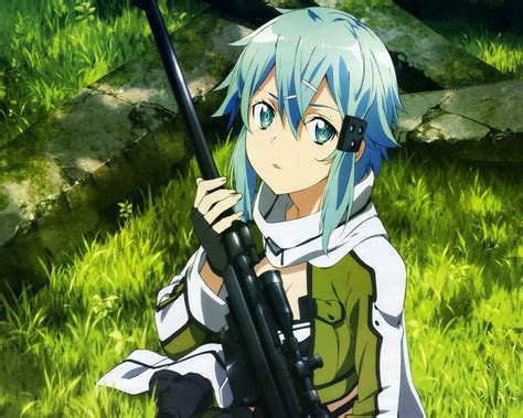 Sinon Asada Shino Anime Amino