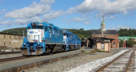 Vermont Railway Detours Over New England Central Railpace Newsmagazine