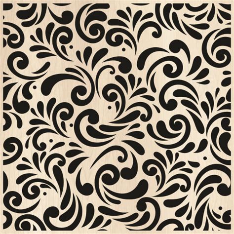 Western Pattern Svg Western Style Png Tooled Leather Vector File