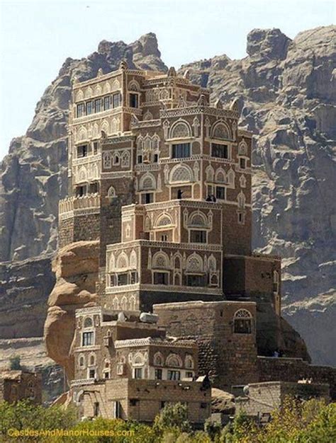Dar Al Hajar Wadi Dhahr Valley Yemen Ancient Architecture Castle