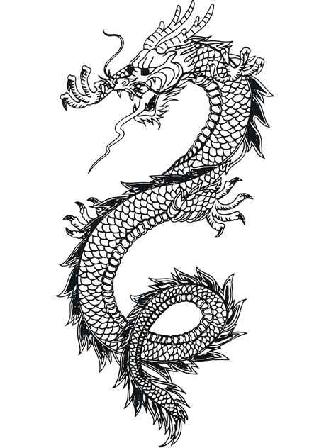 20 Chinese Dragon Coloring Pages Id