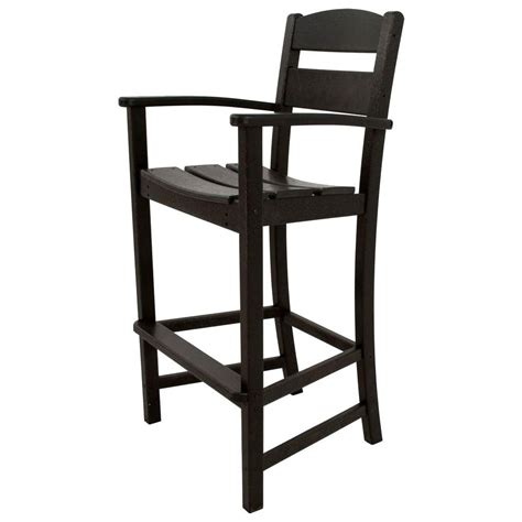 Find great deals on patio bar stool today. Trex Outdoor Furniture Monterey Bay Charcoal Black Patio ...